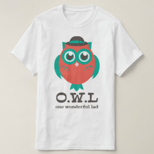 One Wonderful Lad Owl t-shirt