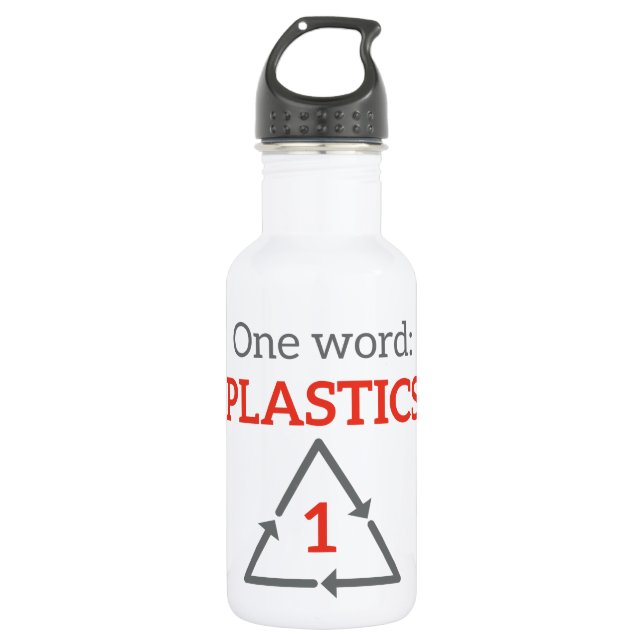 One word: Plastics 532 Ml Water Bottle (Front)