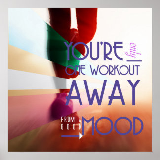 One Workout Away  - Poster
