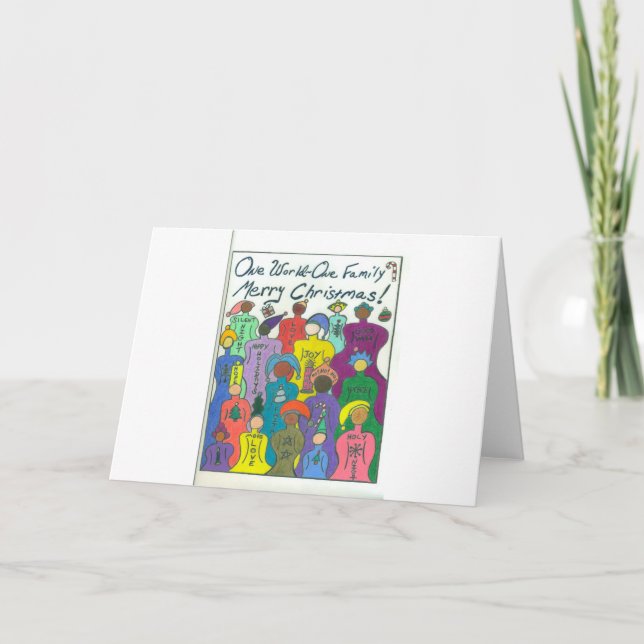 One World Christmas Card (Front)