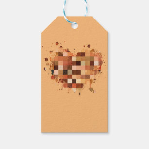 One World Heart gift tags