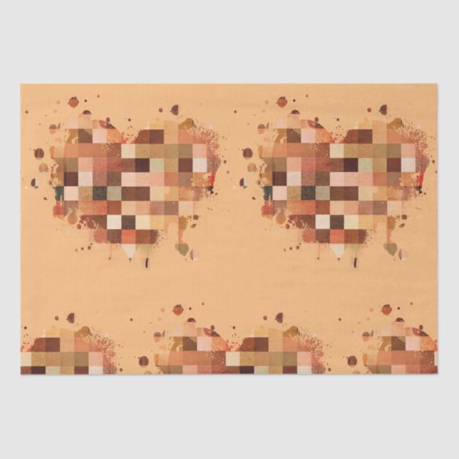 One World Heart tissue paper (Front)