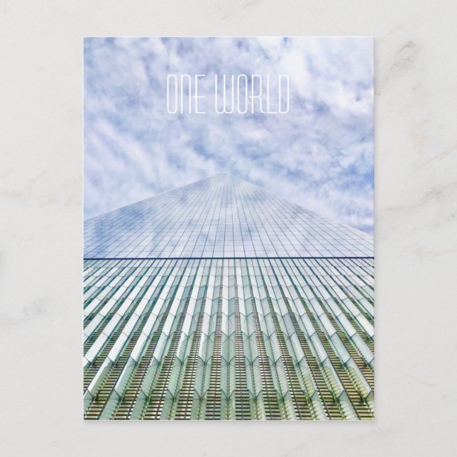 One World Infinity Post Card NYC (Front)