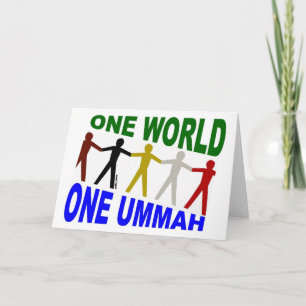 One World One Ummah Card