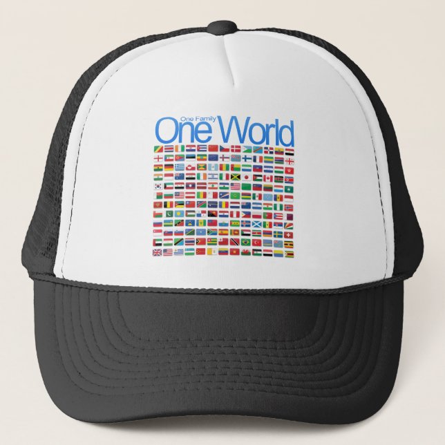 One World Trucker Hat (Front)