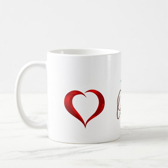 One Year Anniversary Coffee Mug (Left)