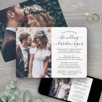 One Year Anniversary Reception 2 Photo Wedding