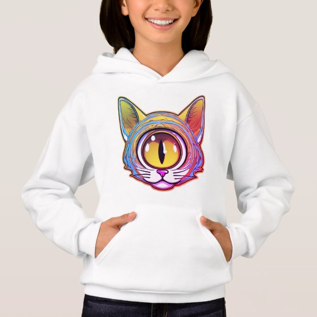One yellow eyed cat (Front)