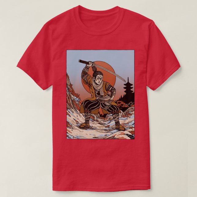 OneArmed Wolf T-Shirt (Design Front)