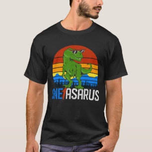 Oneasaurus 1st Birthday Dinosaur Party Kid Gift T-Shirt