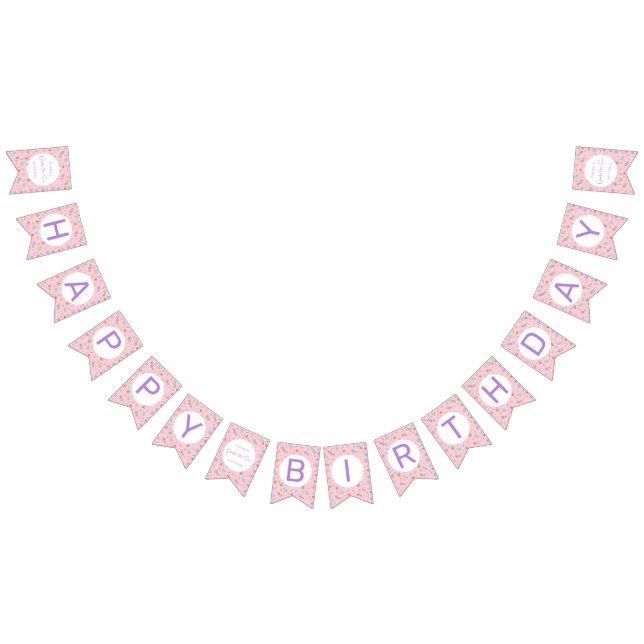 Oneder The Sea Birthday Bunting Flags (All)
