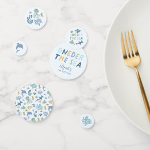 ONEder the Sea Boy 1st Birthday Confetti