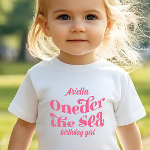 Oneder The Sea Flower Glitter Mermaid Tail  Toddler T-shirt