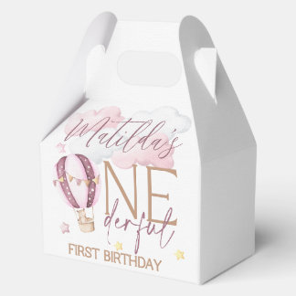ONEderful 1st Birthday Party Boxes - Pink