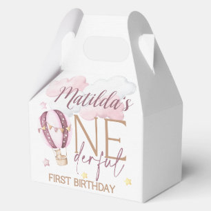 ONEderful 1st Birthday Party Boxes - Pink