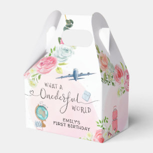 ONEderful Adventure Birthday Favor Box