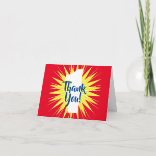 Onederful Cute Colourful 1st Birthday Party Theme Card