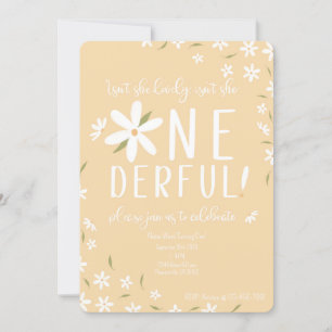 Onederful First Birthday Invitation