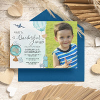 ONEderful Hot Air Balloon Photo First Birthday