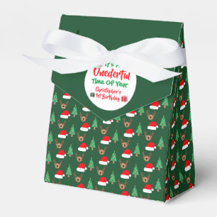 Onederful Year 1st Birthday Favor Box