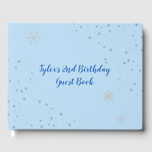 Onederland Boy Birthday Party Livre d'or