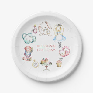 Onederland First Birthday Party  Paper Plate