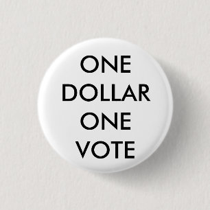ONEDOLLARONE VOTE BUTTON