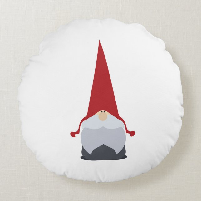 onegnome round pillow (Front)