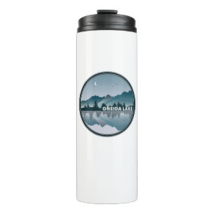 Oneida Lake New York Reflection Thermal Tumbler