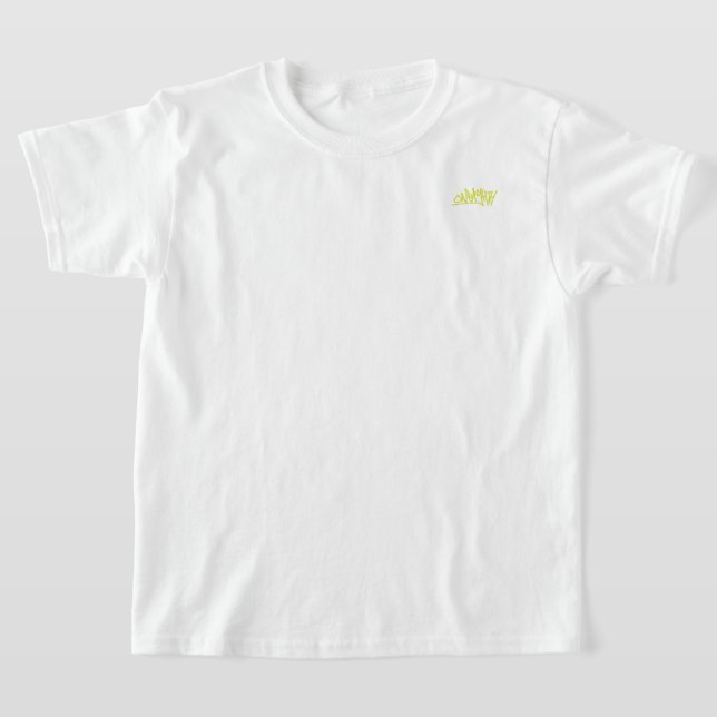 ONEIGHTH Tokyo Graffiti Line オリジナル キッズ Tシャツ T-Shirt (Laydown)