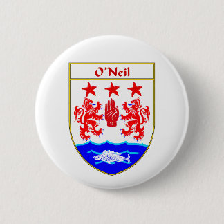 O'Neil Coat of Arms/Family Crest 2 Inch Round Button