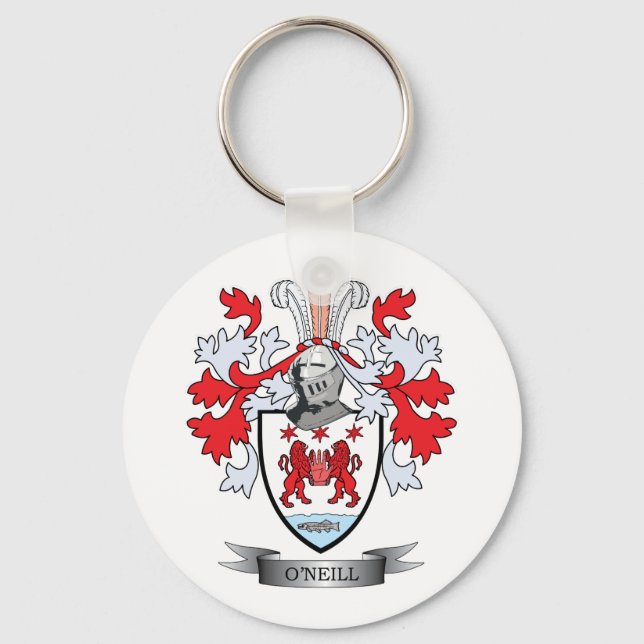 O'Neill Coat of Arms Keychain (Front)