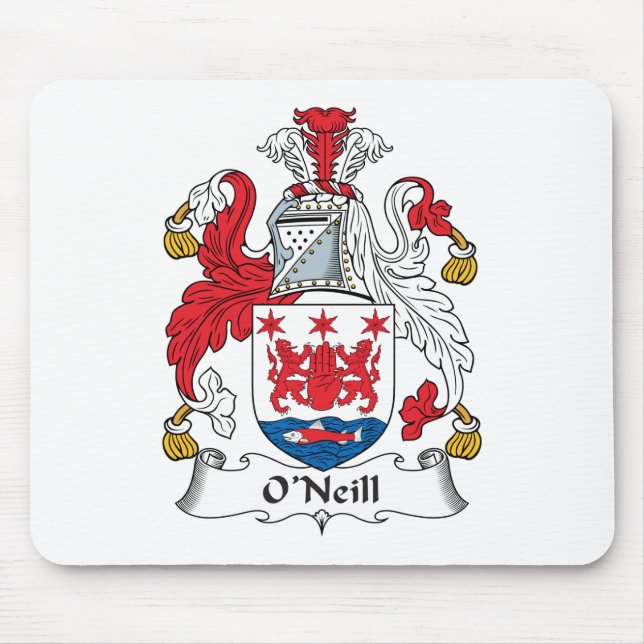 O'Neill Family Crest Mouse Pad (Front)