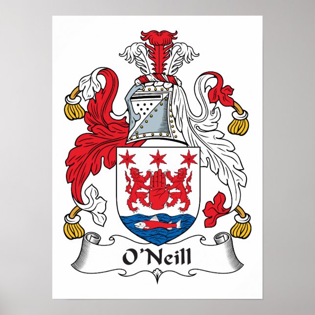 O'Neill Family Crest Poster (Front)