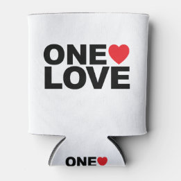 OneLove Logo Can Cooler