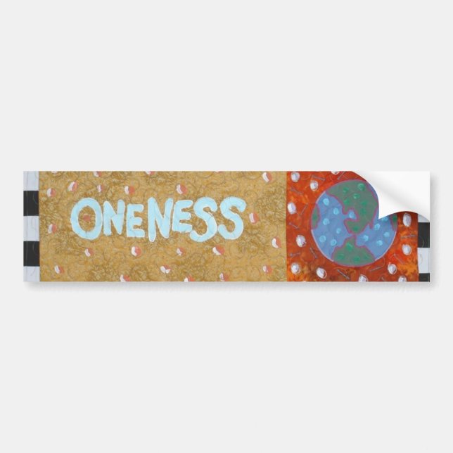 Oneness Bumper Sticker (Front)