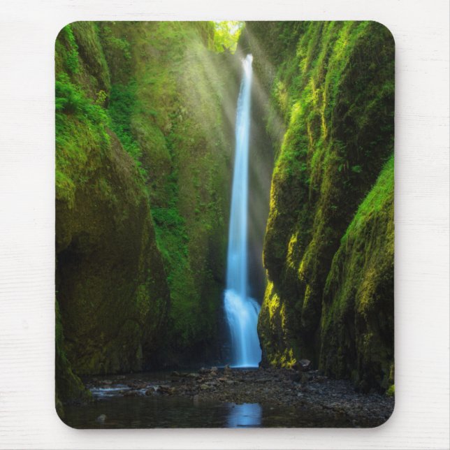 Oneonta Falls Mouse Pad (Front)