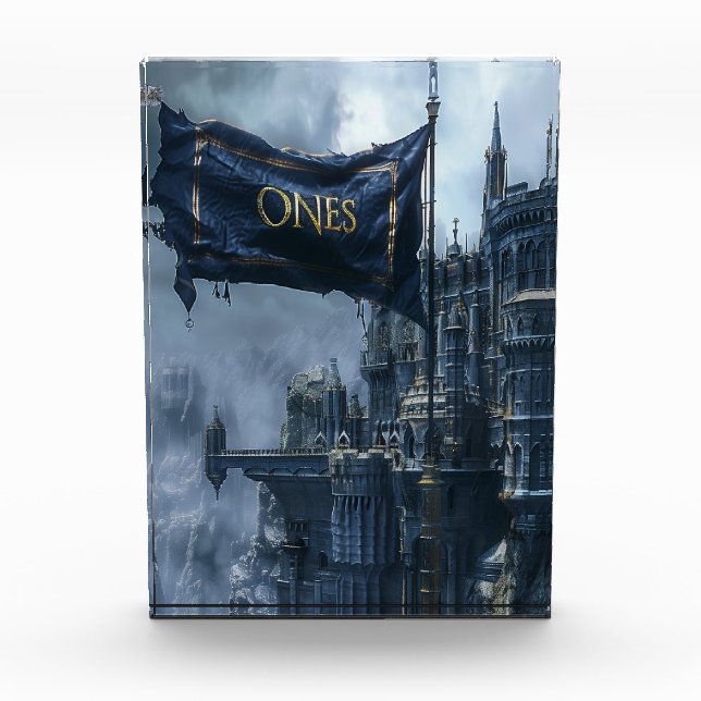 ONEs Flag and badge Photo Block (Front)