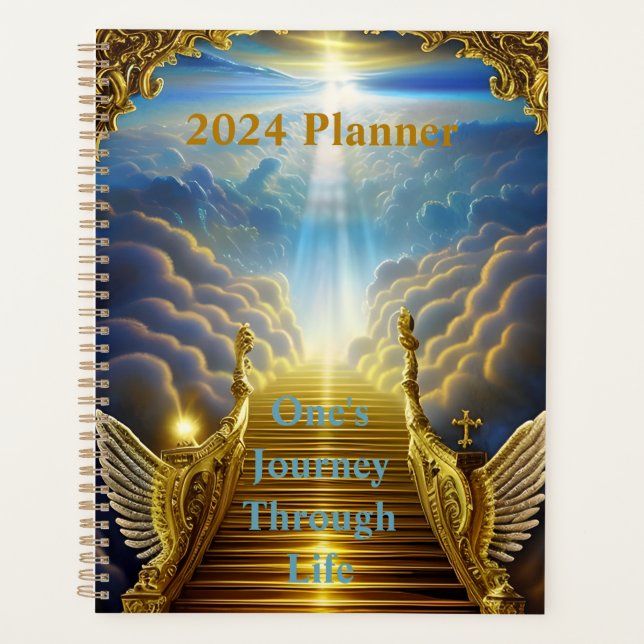 One's Journey Through Life  Planner (Front)