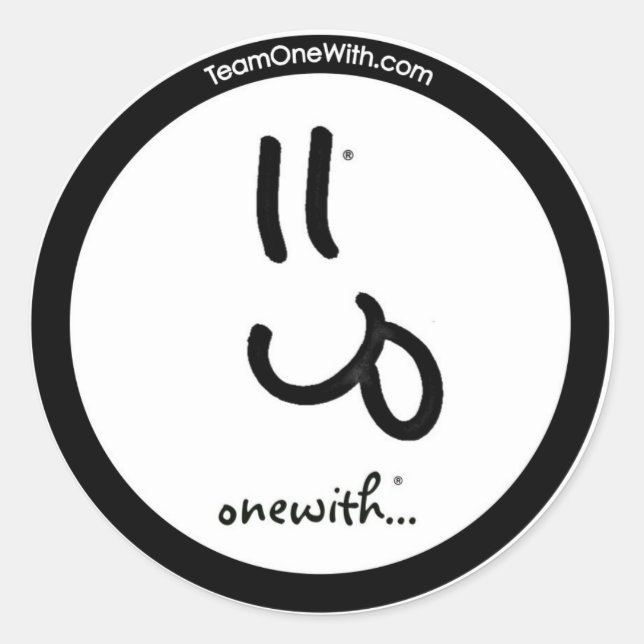 onewith...Bella Smile Sticker (Front)