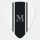 Onglet de guitare de monogramme de rayure de