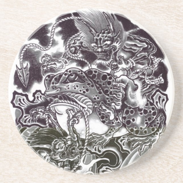 Oni Devils and Toad Coaster (Front)