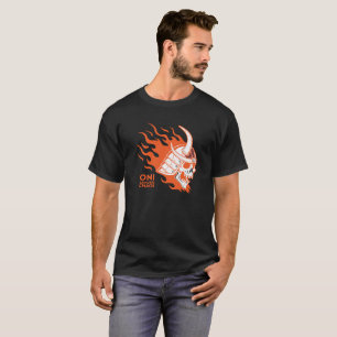 Oni Samurai Chaos – Fierce Japanese Demon Warrior T-Shirt