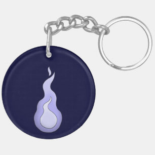Onibi Spirit Flame- Japanese Yokai Keychain
