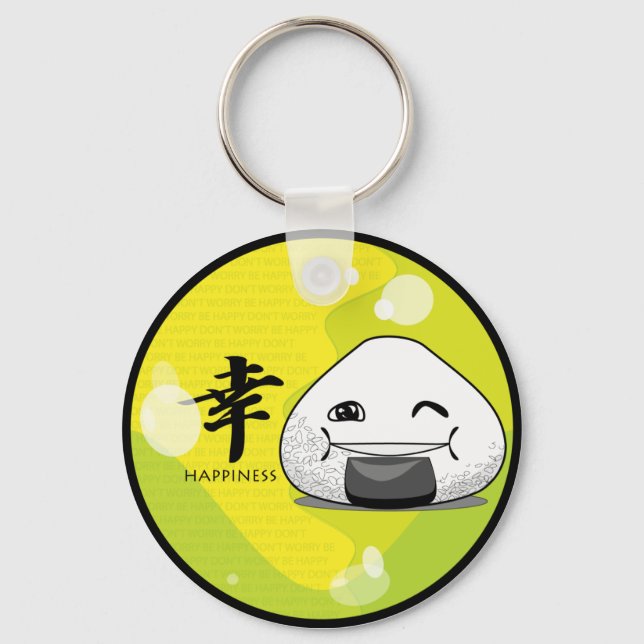Onichibi - Happy! Keychain (Front)