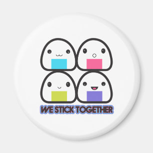 Onigiri Family Magnet