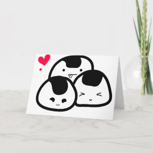 onigiri friends card