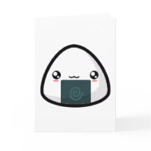 Onigiri Greeting Card