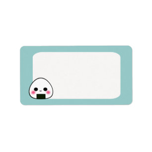 Onigiri Rice Ball Label