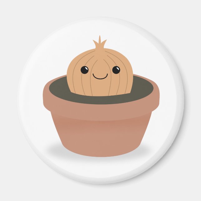 Onion Character Magnet (Front)